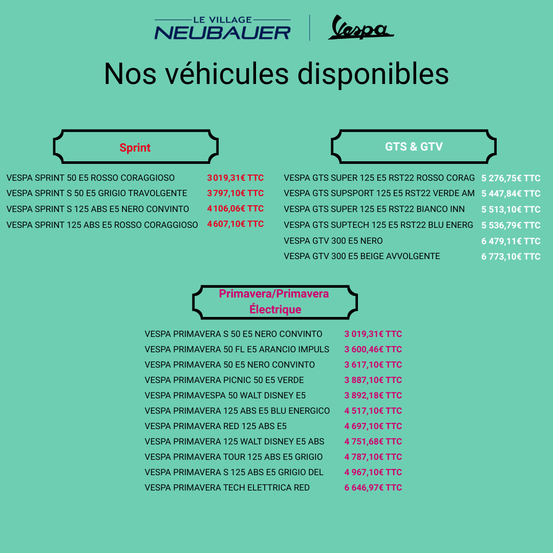Liste Vespa 2